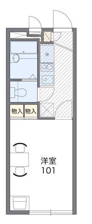 レオパレスＮ　Iの物件間取画像